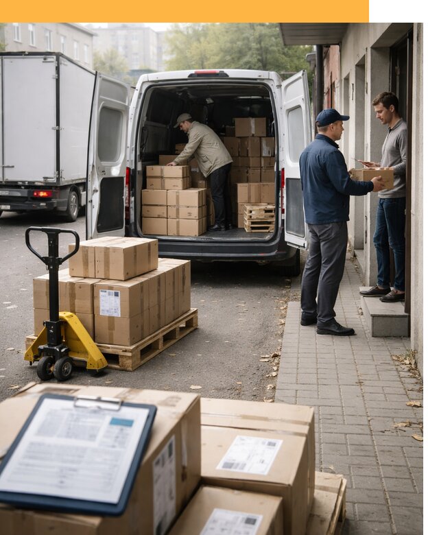 Доставка грузов от двери до двери с таможней от 46823 руб.