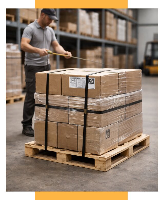 Упаковка и паллетирование грузов от 3642 р. | СетСервис-Сгж