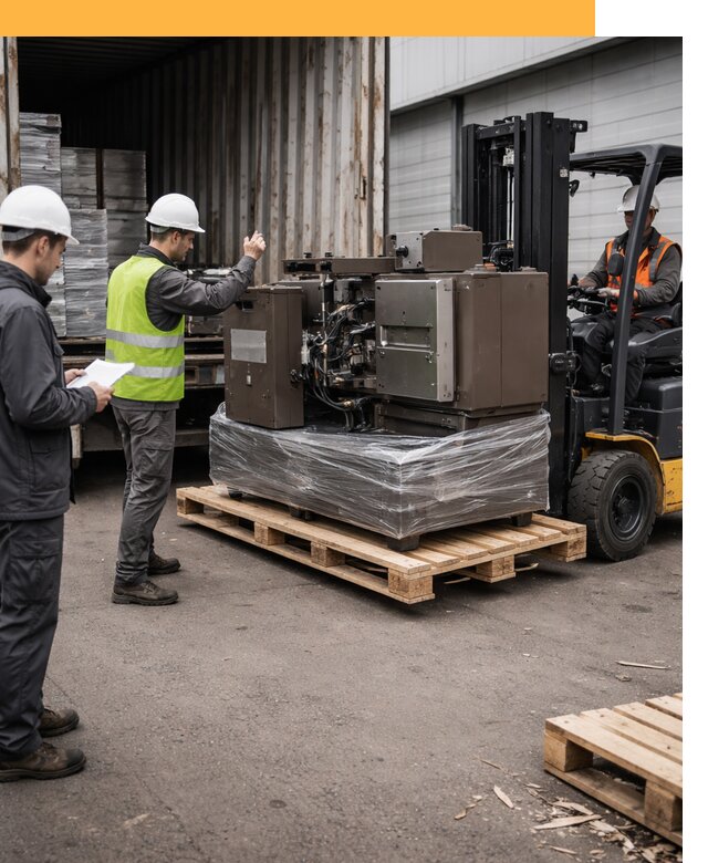 Доставка промышленного оборудования из Европы от 46823