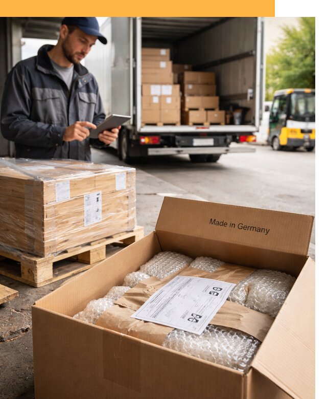 Доставка грузов из Германии от 46823 руб с таможенным оформлением