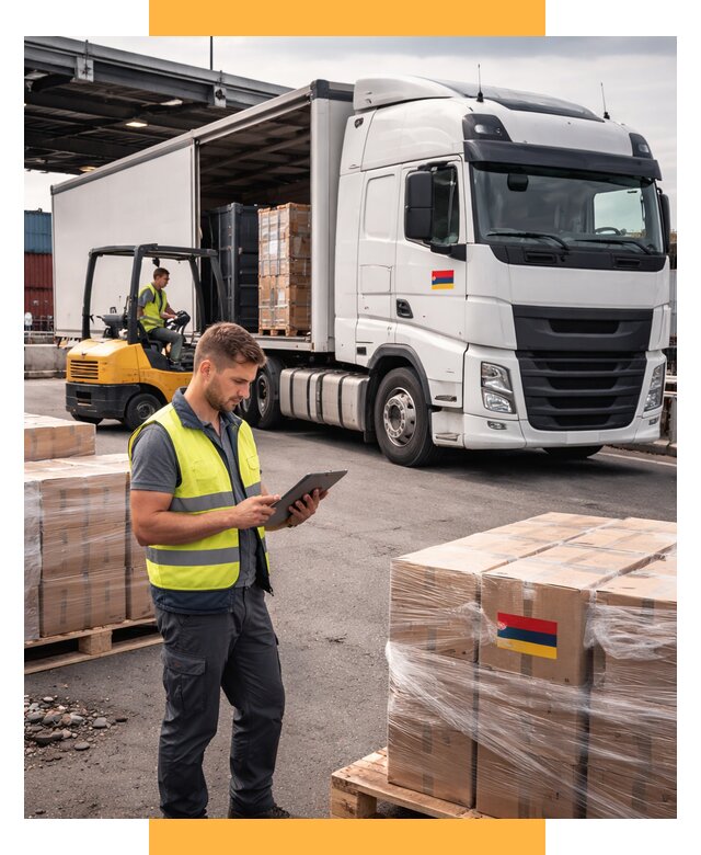 Автоперевозки из Армении от 98848 р. — услуги СетСервис-Сгж