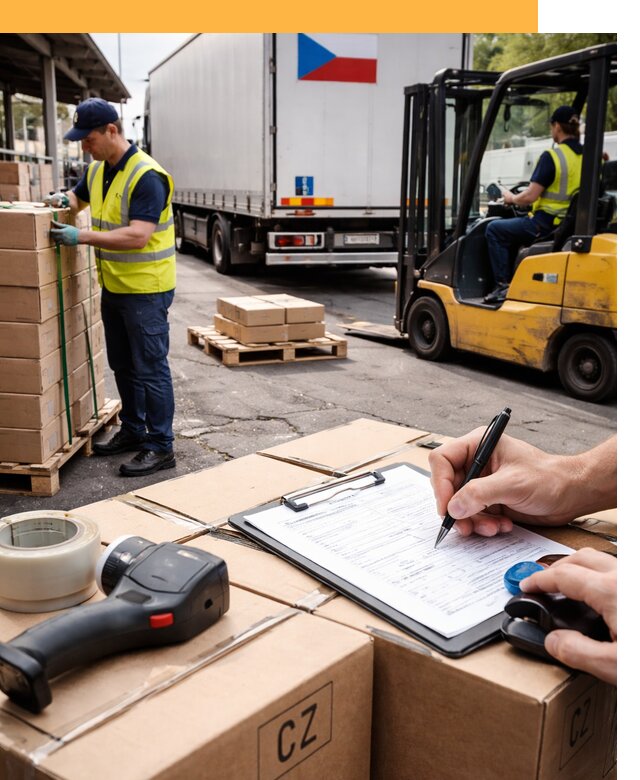 Доставка грузов в Чехию от 36418 руб, международные перевозки