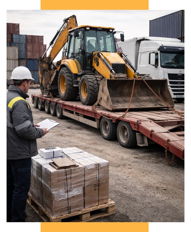 Международная перевозка спецтехники от 46823 р., СетСервис-Сгж