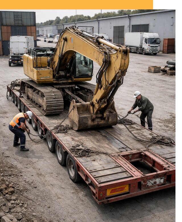 Перевозка спецтехники по России и миру от 46823 руб