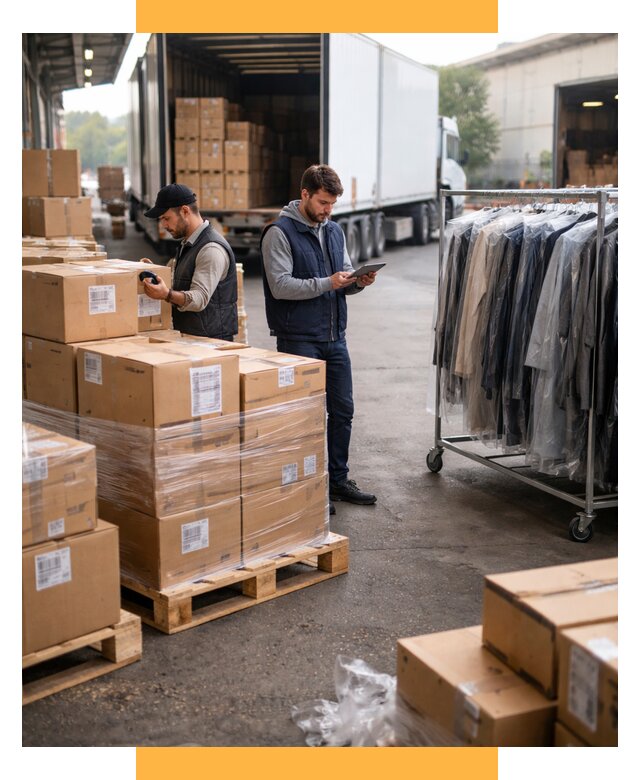 Перевозка и доставка одежды из Китая от 7804 р., СетСервис-Сгж