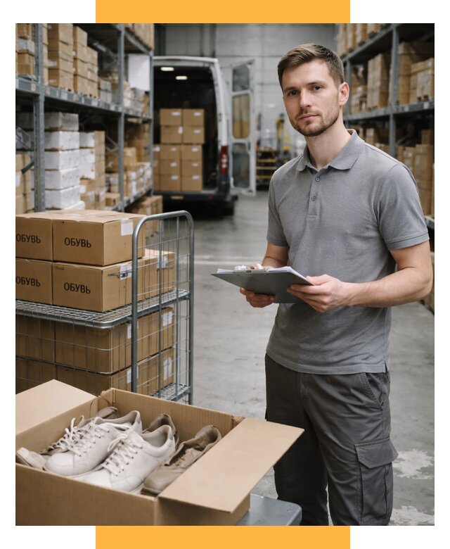 Доставка обуви из Китая и Турции от 4682 р. СетСервис-Сгж