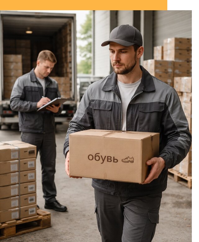 Международная перевозка обуви с таможенным оформлением от 4682