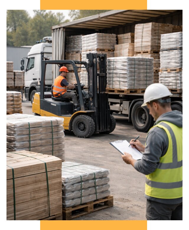 Перевозка строительных материалов от 5723 р. | СетСервис-Сгж