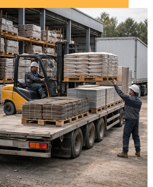 Перевозка строительных материалов по миру от 5723 руб