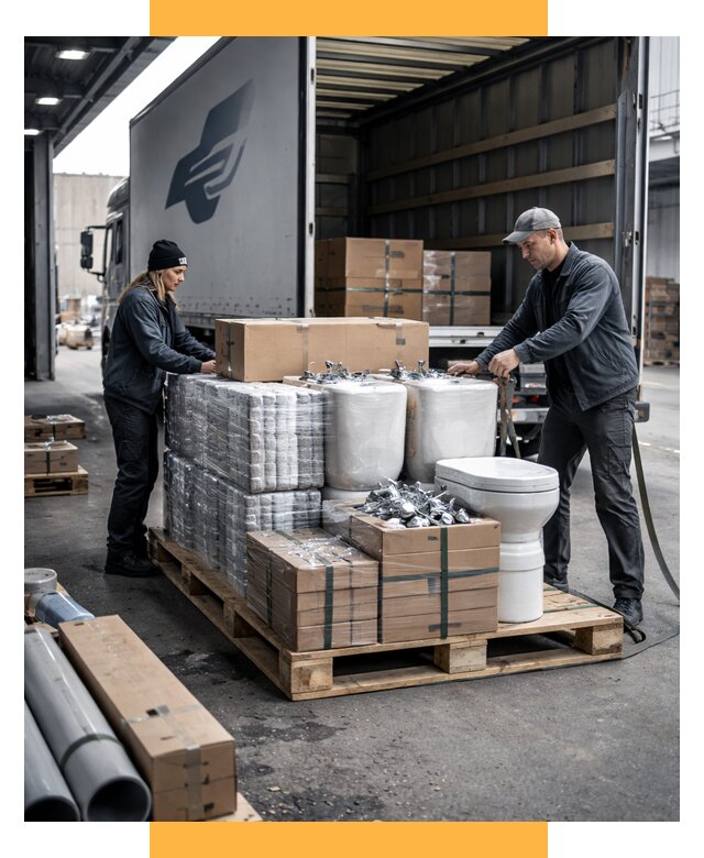 Перевозка сантехники под ключ от 1873 р. | СетСервис-Сгж