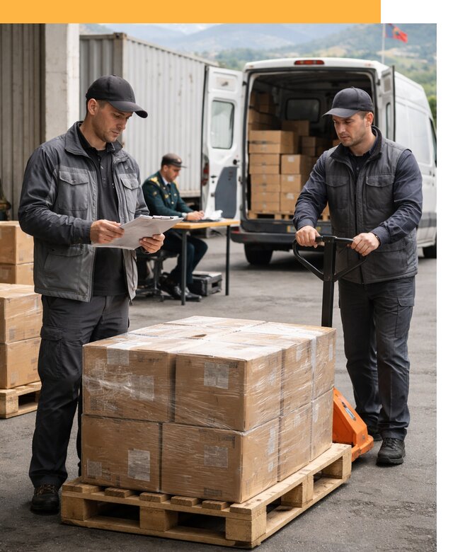 Доставка грузов через Армению, быстрая таможенная очистка от 26013