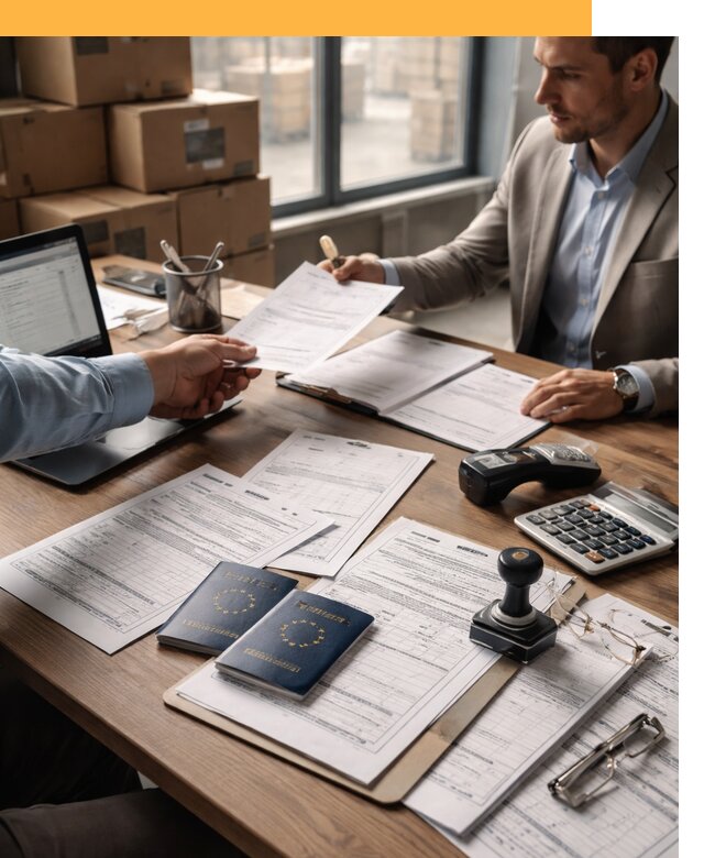 Таможенное оформление грузов из Европы от 8844 руб