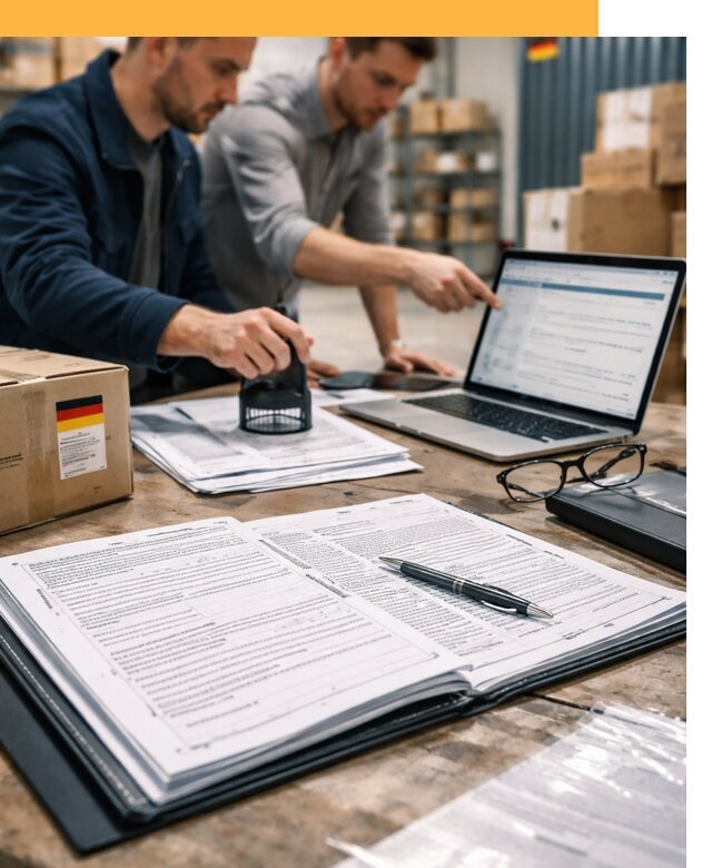 Таможенное оформление грузов из Германии от 9365 руб.