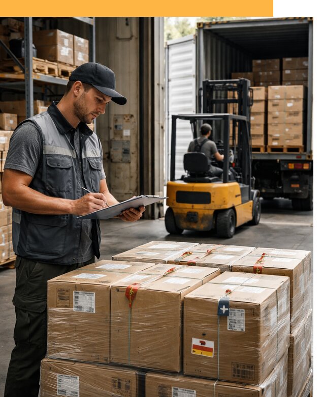 Реэкспорт товаров с таможенным оформлением и доставкой от 12486