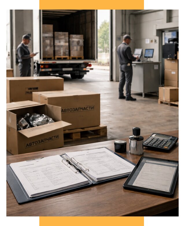 Таможенное оформление автозапчастей под ключ от 8844 р., СетСервис-Сгж