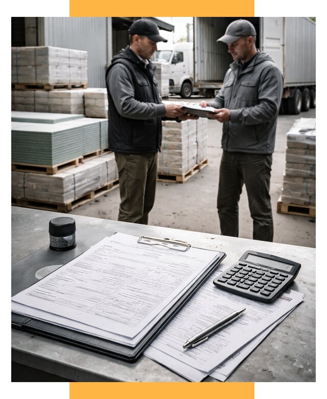 Таможенное оформление стройматериалов от 8844 р. | СетСервис-Сгж